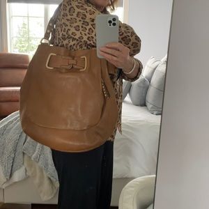 Vintage Ellen Tracy leather bag